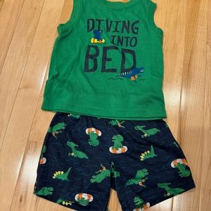 Toddler Boys Shorts Pajamas - 3T
